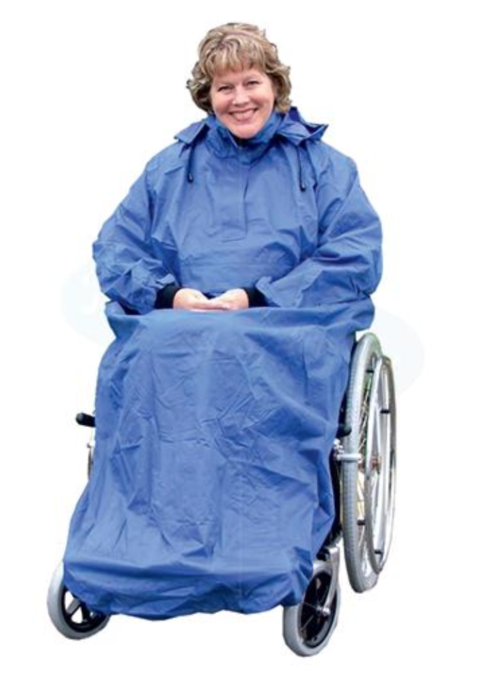 Waterproof Koverall with Sleeves Wheelchair Cover